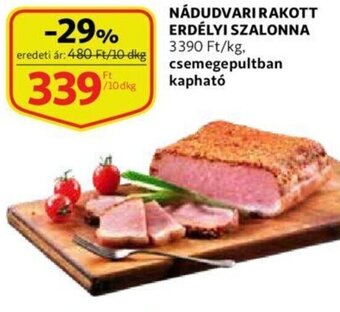 Auchan Nádudvari rakott erdélyi szalonna 10dkg ajánlat