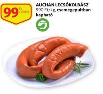Auchan Auchan Lecsókolbász 10dkg ajánlat