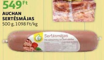 Auchan Auchan Sertésmájas 500g ajánlat