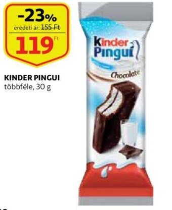 Auchan Kinder Pingui 30g ajánlat