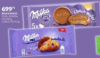 Auchan Milka Keksz 132/185g ajánlat