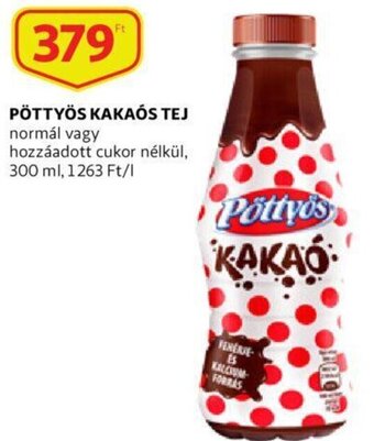 Auchan Pöttyös kakaós tej 300ml ajánlat