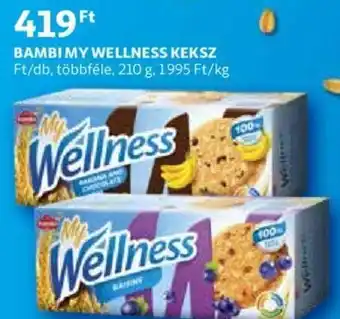 Auchan Bambi my wellness keksz 210g ajánlat