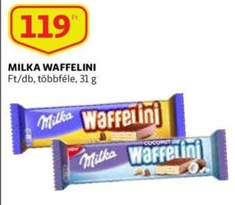 Auchan Milka waffelini 31g ajánlat