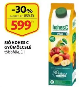 Sió hohes c gyümölcslé 1l