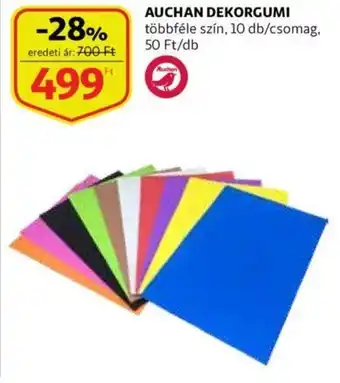 Auchan Auchan dekorgumi 10 db ajánlat