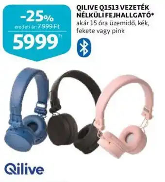 Auchan Qilive q1513 vezeték nélküli fejhallgató ajánlat