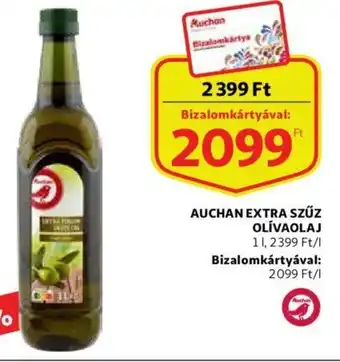 Auchan extra szűz olívaolaj 1l