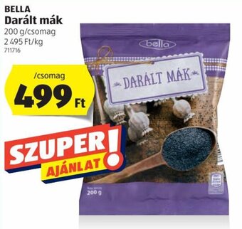ALDI Bella Darált mák 200g ajánlat