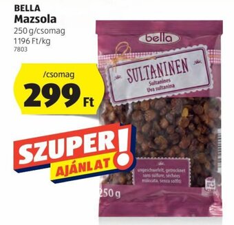 ALDI Bella Mazsola 250g ajánlat