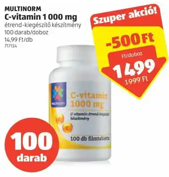 ALDI Multinorm C-vitamin 1000mg ajánlat