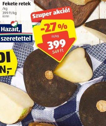 ALDI Fekete retek 1kg ajánlat