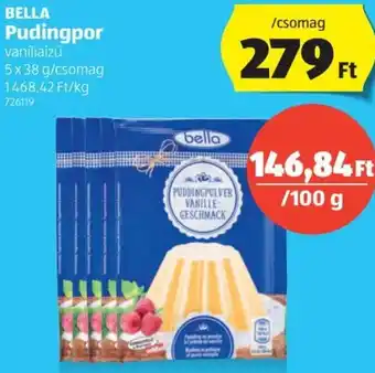 ALDI Bella Pudingpor 5x38g ajánlat