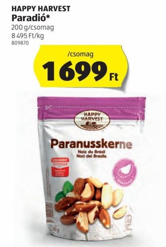 ALDI Happy Harvest Paradió 200g ajánlat