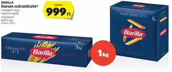 ALDI Barilla Durum száraztészta 1kg ajánlat