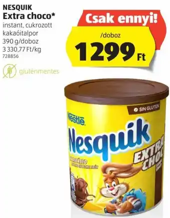 Nesquik Extra choco 390g
