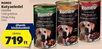 ALDI Romeo Kutyaeledel 1240g ajánlat