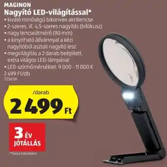 Maginon Nagyító LED-világítással 1 darab