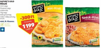ALDI Nature's Gold Röszti 600g ajánlat