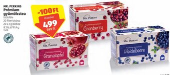 ALDI Mr. Perkins Prémium gyümölcstea 20x3g ajánlat