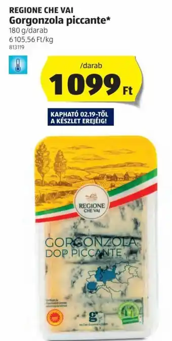 Regione Che Vai Gorgonzola piccante 180g