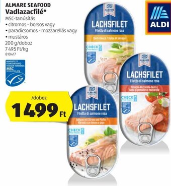 ALDI Almare Seafood Vadlazacfilé 200g ajánlat