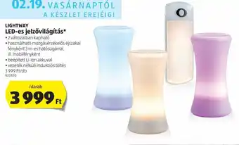 Lightway LED-es jelzővilágítás 1 db