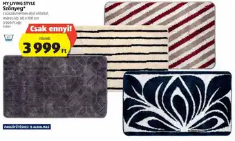 ALDI My Living Style Szőnyeg 1 db ajánlat