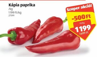 ALDI Kápia paprika 1 kg ajánlat