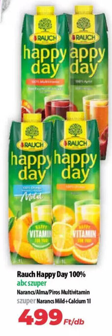 Coop Rauch Happy day 100% 1l ajánlat