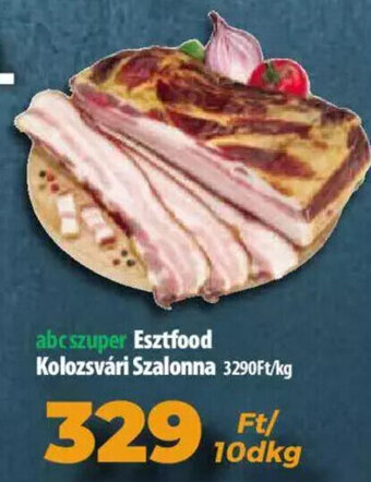 Coop Esztfood kolozsvári szalonna 10dkg ajánlat