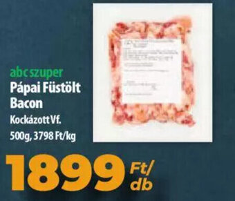 Coop Pápai Füstölt bacon 500g ajánlat