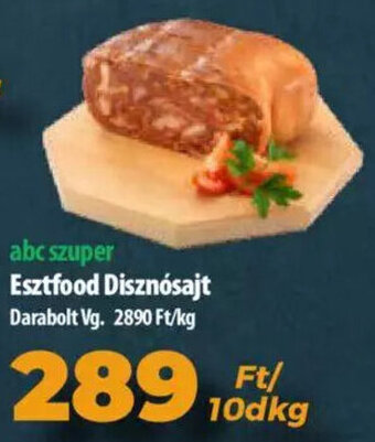 Coop Esztfood Disznósajt 10 dkg ajánlat