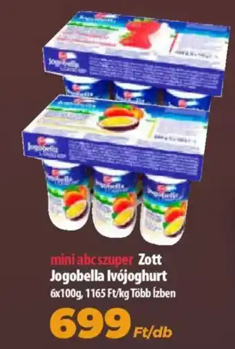 Coop Zott jogobella ivójoghurt 6 x 100g ajánlat