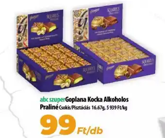 Coop Goplana kocka alkoholos praliné 16.67g ajánlat