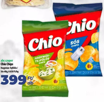 Coop Chio chips 60g ajánlat