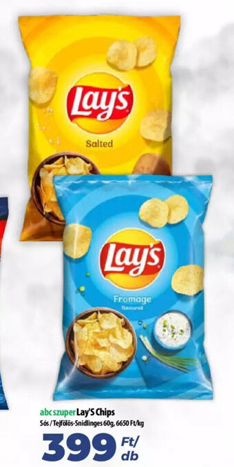 Coop Lay's chips 60g ajánlat