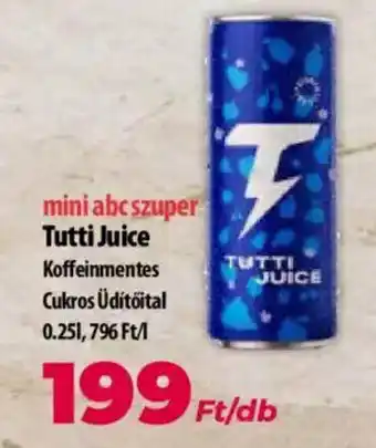 Tutti juice koffeinmentes 0.25l