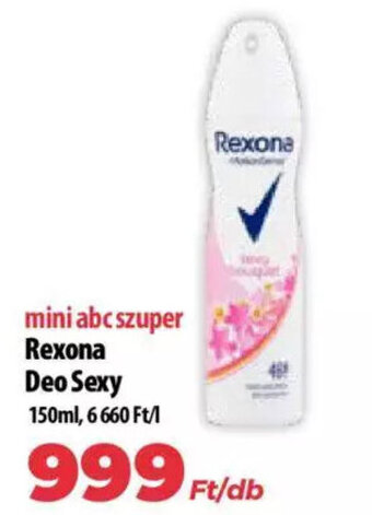 Coop Rexona deo sexy 150ml ajánlat