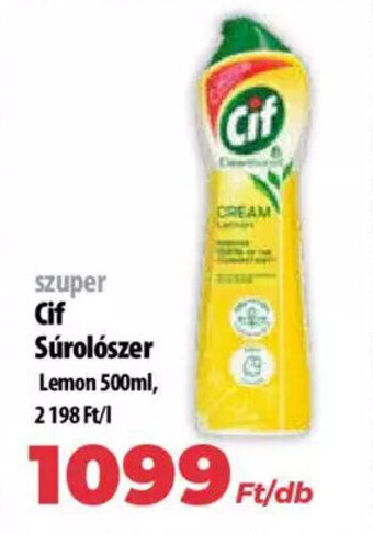 Coop Cif súrolószer 500ml ajánlat