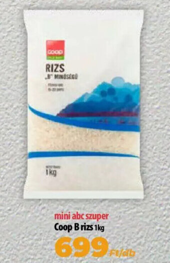 Coop Coop B rizs 1kg ajánlat