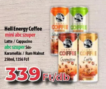 Coop Hell energy coffee latte/cappucino 250ml ajánlat