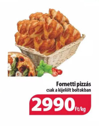Coop Fornetti pizzás ajánlat