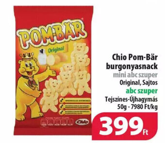 Chio Pom-bär burgonyasnack 50g