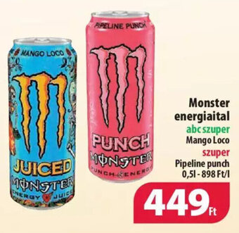 Coop Monster energiaital 0,5l ajánlat