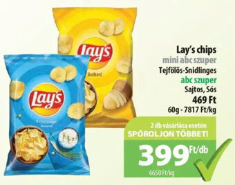 Coop Lay's chips 60g ajánlat