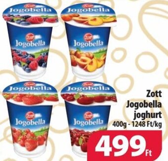 Coop Zott jogobella joghurt 400g ajánlat