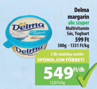 Coop Delma margarin 500g ajánlat