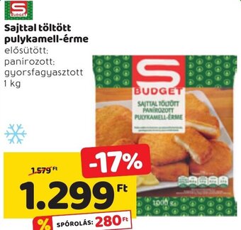 Spar Sajttal töltött pulykamell-érme 1kg ajánlat