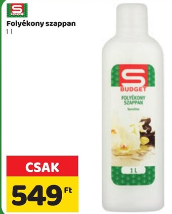 Spar Folyékony szappan 1l ajánlat
